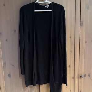 Kismet Black Knit Cardigan